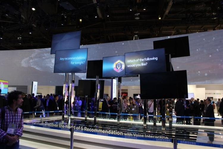 CES. Det handlede allermest om TV på årets CES-messe. Blandt andet disse Samsung-modeller, der næsten ingen ramme har. 