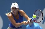 Kamp. Caroline Wozniavki har tre gange før spillet mod tyske Sabine Lisicki, men har de to seneste gange tabt til tyskeren. 