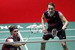 semifinale. Mathias Boe og Carsten Mogensen fortsætter det gode samarbejde på badmintonbanen. 