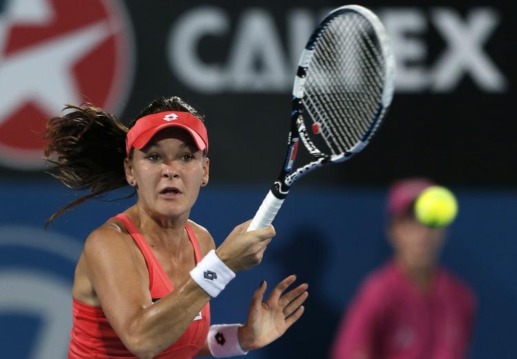 røvfuld.  Agnieszka Radwanska uddelte store tæsk i finalen i Sydney til Dominika Cibulkova. 