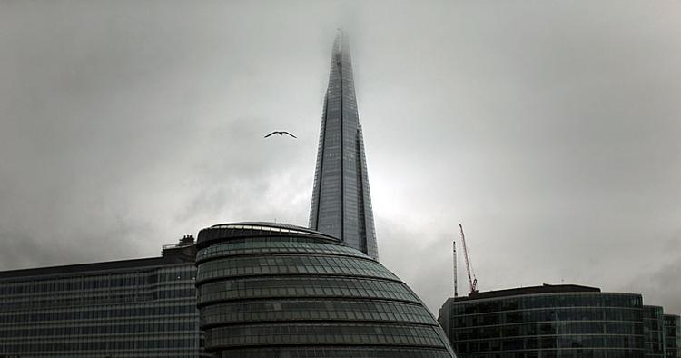 Vartegn. Londons nye stolthed, det 310 meter høje The Shard, er designet af italieneren Renzo Piano. 