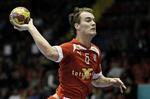 Scoring. Casper U. Mortensen leverede en fejlfri præstation mod Qatar. 