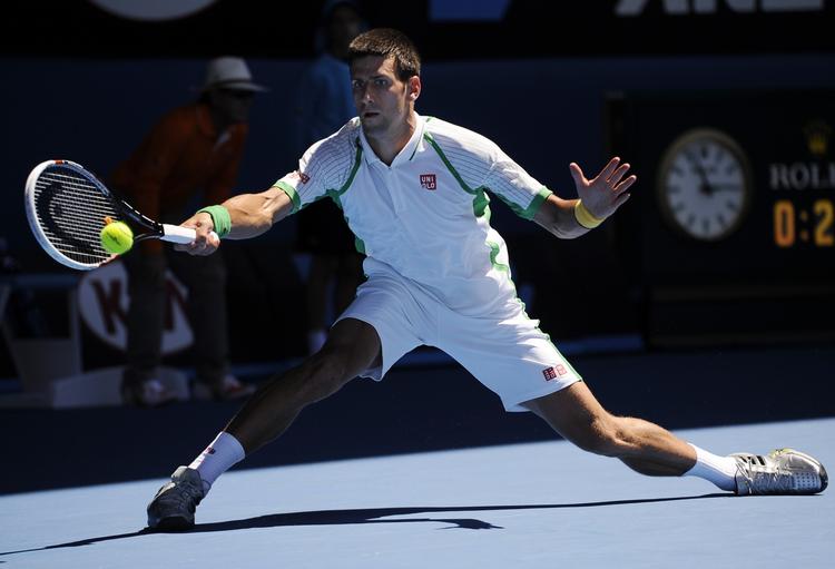 SUVERÆN. Novak Djokovic havde ikke de store problemer med at spille sig videre til anden runde ved Australian Open. 