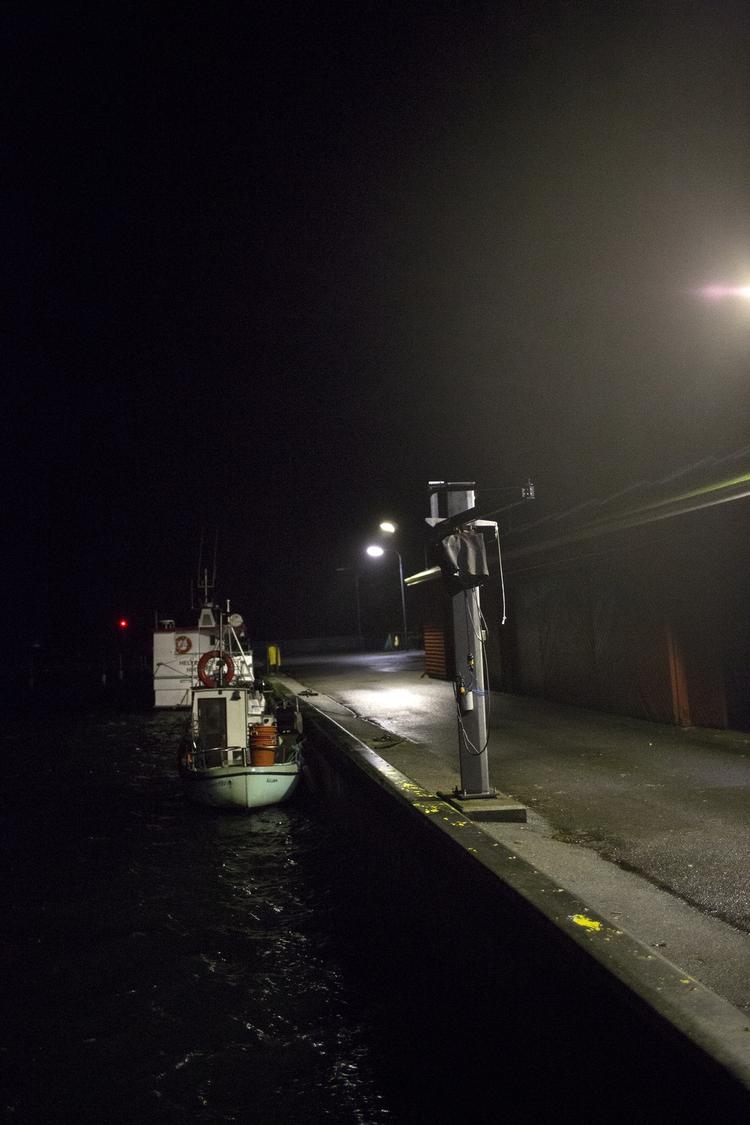 DRAMA. Havnen i Aalbæk blev i sidste uge centrum for en skududveksling mellem tre norske smuglere og politiet. 