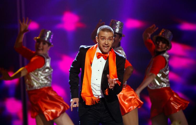 Tilbage. Justin Timberlake har ikke udgivet musik siden 2006, men nu er en ny single netop udkommet. Her ses han i 2007 til Annual Kids' Choice Awards i Los Angeles. 