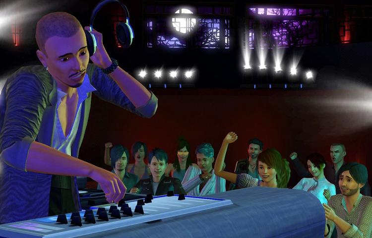 Nytænkning. I udvidelsen 'Rampelys' kan du blive berømt sanger og tage på turné på vennernes computer. 