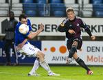 Varm. Vegard Forren kan meget snart komme til at bide skeer med angribere af en lidt anden karat end FCK's Andreas Cornelius. 