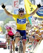 Sejr. Fra 1999-2005 vandt Lance Armstrong syv Tour de France. Ingen har gjort det før eller siden. Efterfølgende er han blevet frataget alle sejre fra august 1998 og frem. 