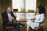 Interview. I mandags interviewede talkshowværten Oprah Winfrey Lance Armstrong. Hun medbragte 112 spørgsmål til et interview, der varede 2½  time. Det bliver vist natten til fredag kl. 3 i Danmark. 