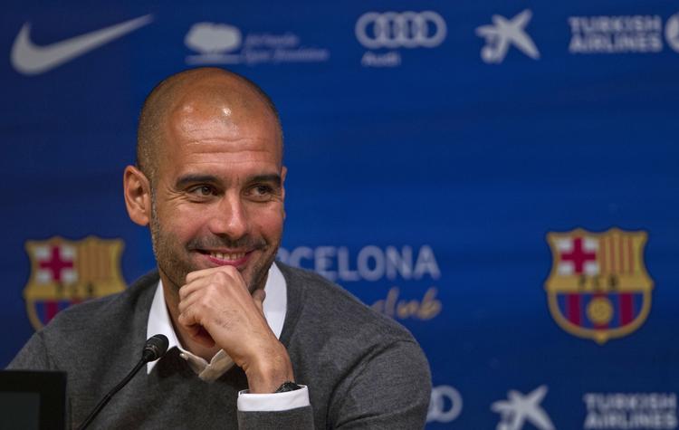 ombejlet. Siden sin afgang som træner i FC Barcelona, har Pep Guardiola været verdens mest ombejlede træner. Nu har han valgt sin klub. 