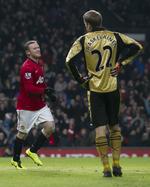 Videre. Rooney (t.v.) og co. er fortsat med i FA Cuppen. 