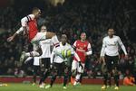 Skydetelt. Arsenal havde 16 afslutninger på målrammen, mens Laudrups mænd kun kunne præstere en. 