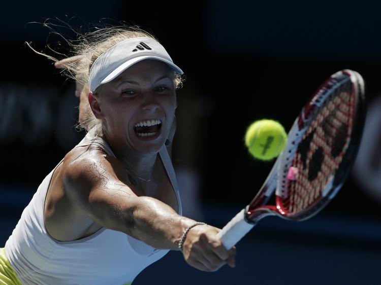 videre. Caroline Wozniacki er klar til tredje runde i Australian Open efter en sikker sejr. 