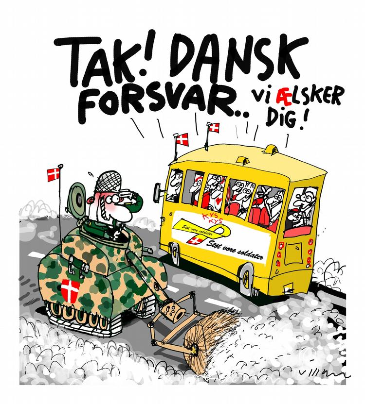 Tegning: Jørn Villumsen 