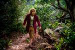 Eventyr. Bilbo Sækker, i 'Hobitten' spillet af Martin Freeman, begiver sig ud på en  tre film lang og farefuld rejse. 