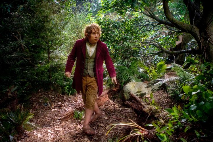 Eventyr. Bilbo Sækker, i 'Hobitten' spillet af Martin Freeman, begiver sig ud på en  tre film lang og farefuld rejse. 