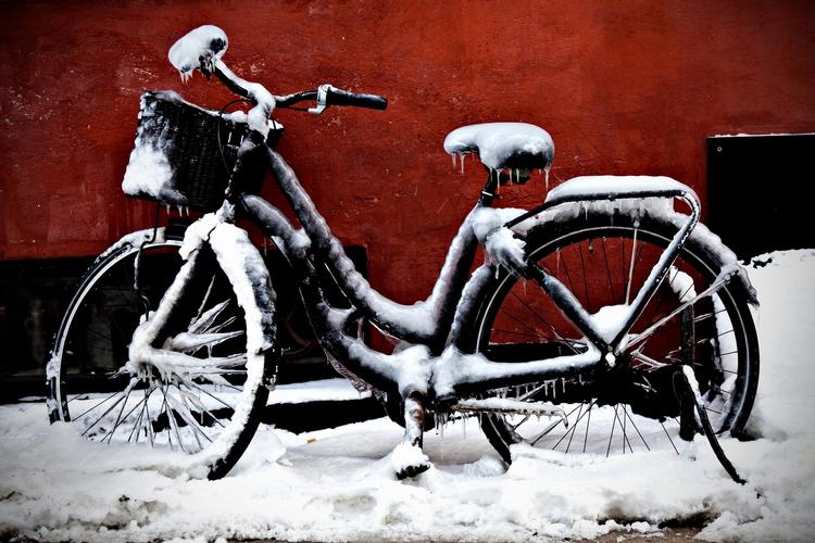 FROSSET. Minusgrader kan få gearet på din cykel til at gå i baglås. (Arkivfoto) 
