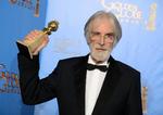 Film. Michael Haneke løb med Golden Globe-statuetten for bedste udenlandske film for Amour' i Los Angeles søndag. 