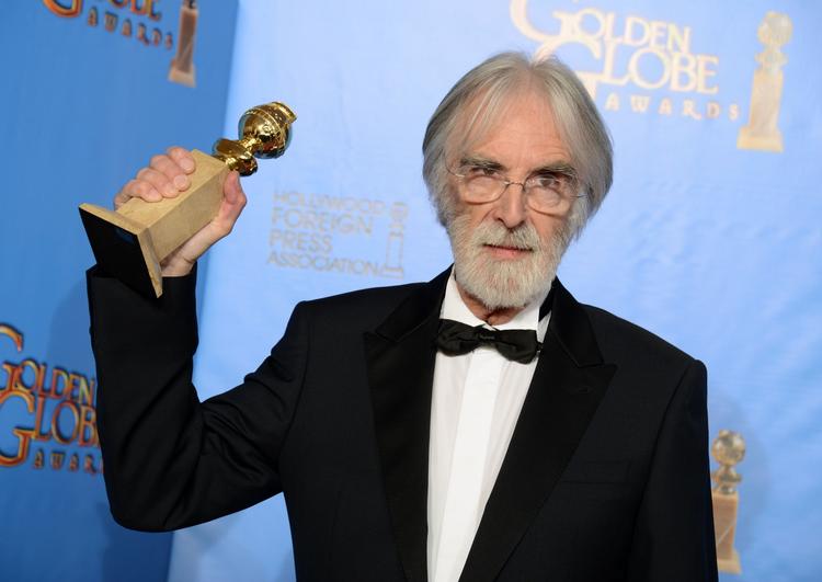 Film. Michael Haneke løb med Golden Globe-statuetten for bedste udenlandske film for Amour' i Los Angeles søndag. 