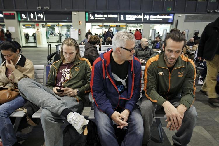Skadet. Jesper Nøddesbo (t.h.) bliver i Spanien, så kan evt. kan komme i kamp senere i VM-turneringen. 