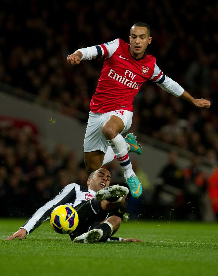 Topscorer. Med den nye kontrakt bliver Walcott en af de bedst lønnede spillere i hele Premier League. 