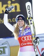 Tilbage. Lindsey Vonn kan hente endnu en sejr søndag, hvor en anden af hendes favoritdiscipliner - Super-G - afvikles. 