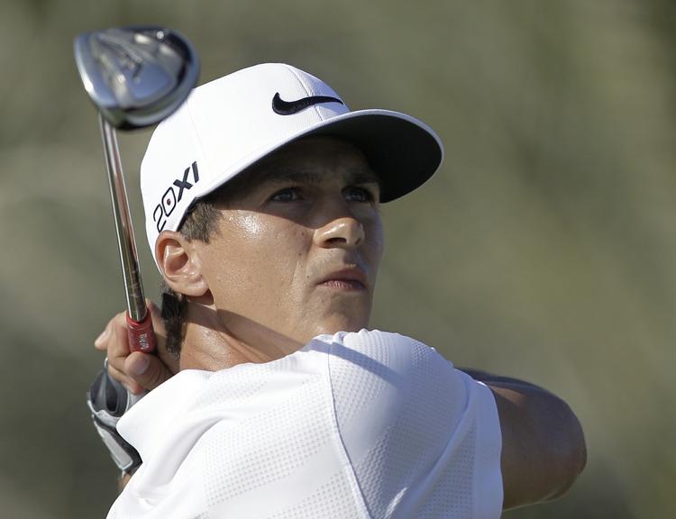 Vinderpotentiale. Unge Olesen er blot to slag efetr den førende. 