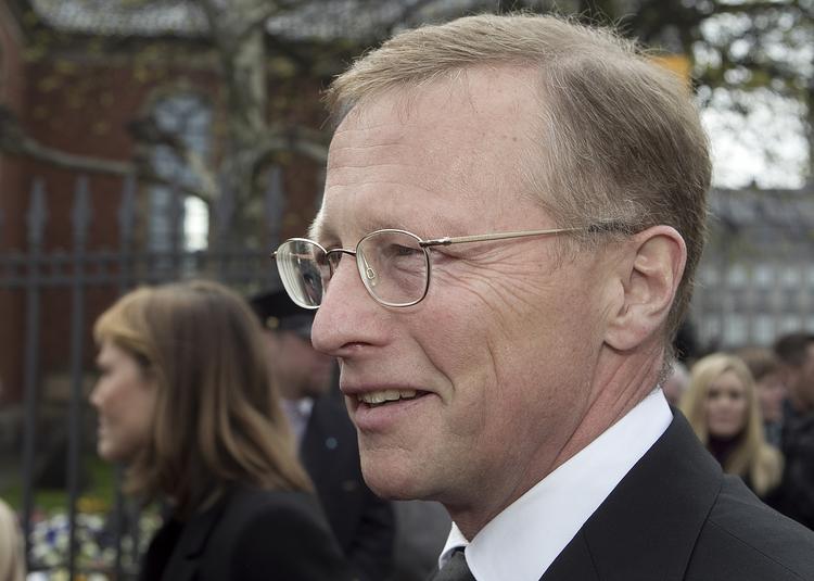 tilbage. Nils Smedegaard Andersen var med, da Mærsk Mc-Kinney Møller blev begravet lørdag 21. april. 