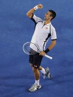 Titeljagt. Djokoviv har fem grandslam-finalesejre på sit cv: Bl.a. tre i Australian Open (2008, 2011, 2012) 