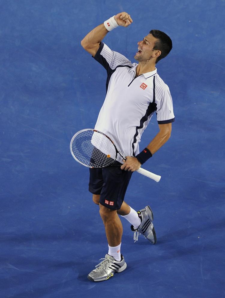 Titeljagt. Djokoviv har fem grandslam-finalesejre på sit cv: Bl.a. tre i Australian Open (2008, 2011, 2012) 