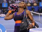 Muskelkvinde. Der er saft og kraft i Serena Williams' slag. Ikke mindst hendes stærke serv. 