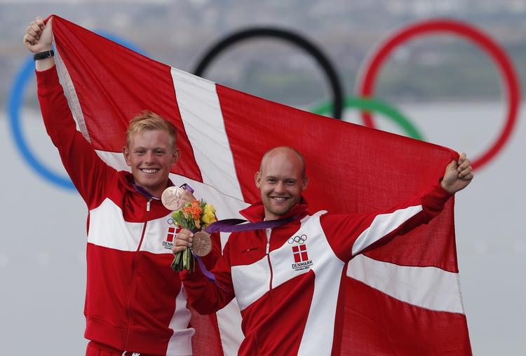 SKILT. For fremtiden skal Peter Lang (tv.) og Allan Nørregaard sejle mod hinanden i stedet for med hinanden. 