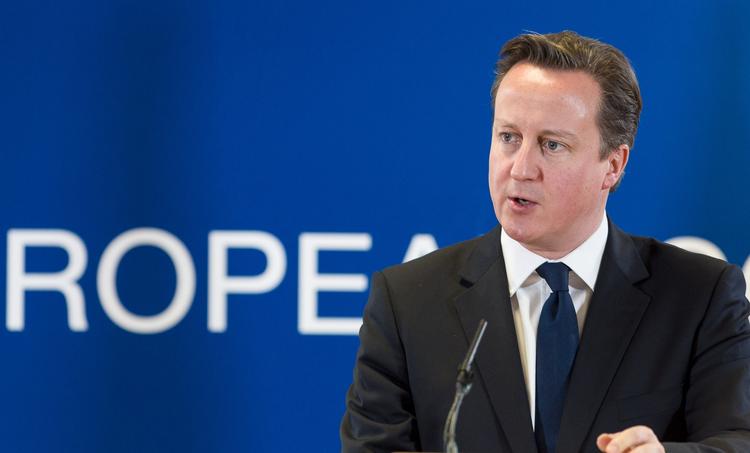 opgør. Storbritanniens premierminister David Cameron vil lade briterne stemme om, hvorvidt landet fortsat skal være medlem af EU. 