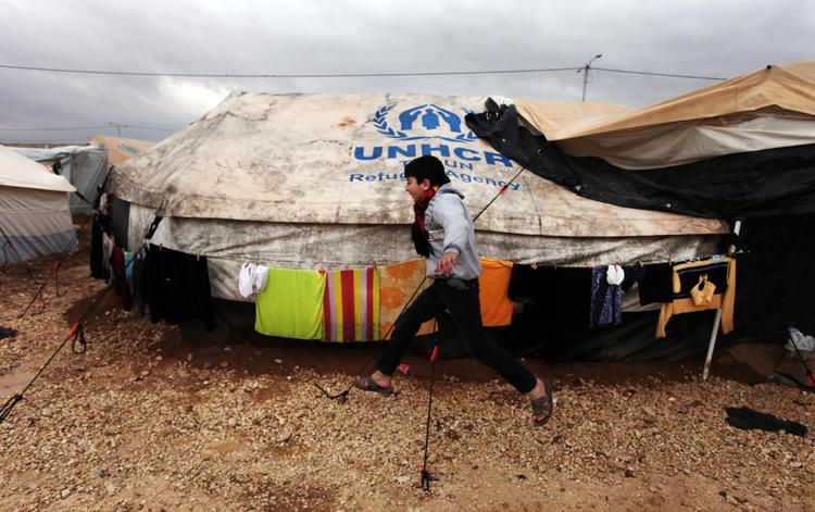 20.000. På blot syv dage. Flygtningelejrene bugner i Syriens nabolande. Som her i Jordan. 