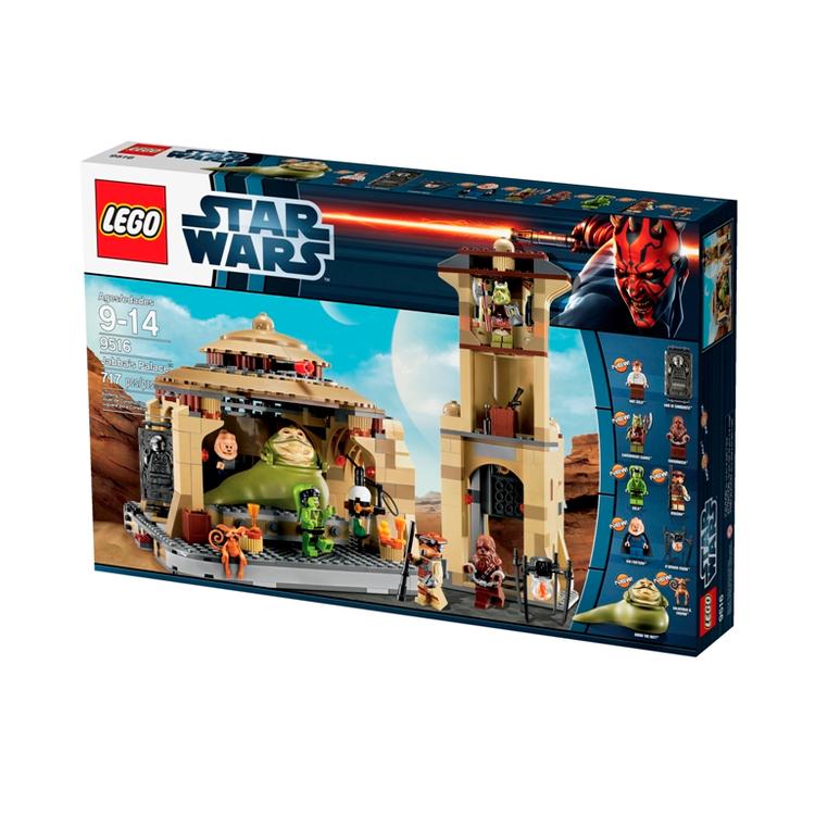 lego-like. Sådan ser Jabbas Palads ud ifølge Lego. 
