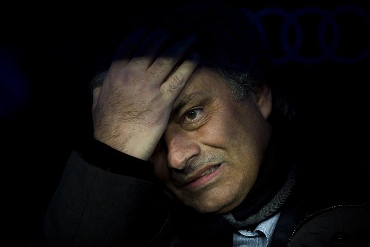 presset. Det er ikke helt så sjovt at være José Mourinho, som det har været tidligere. Den tidligere så succesfulde træner har ikke haft en god sæson i ambitiøse Real Madrid. 