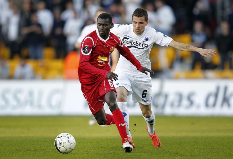 Fortjeneste. Adu kom  til FCN fra franske Nice i 2010 på en fri transfer. FCN scorer dermed en pæn sum på ghaneseren. 