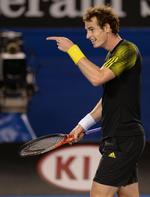 Slider. Murray lavede 21 esser og havde 62 rene vinderslag mod Federer. 