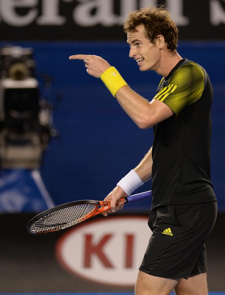 Slider. Murray lavede 21 esser og havde 62 rene vinderslag mod Federer. 