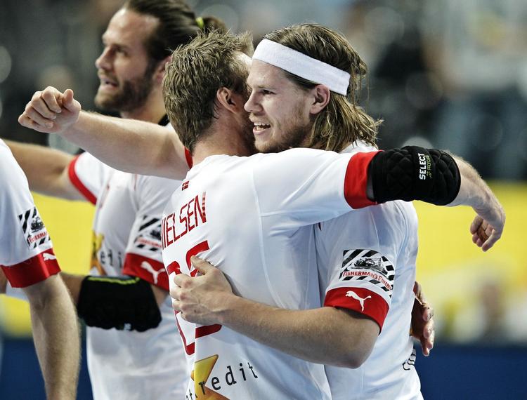 ASSISTENKONGEN. Selv om Mikkel Hansen kun scorede et mål mod Kroatien var han topscorer, når det handler om målgivende afleveringer. 