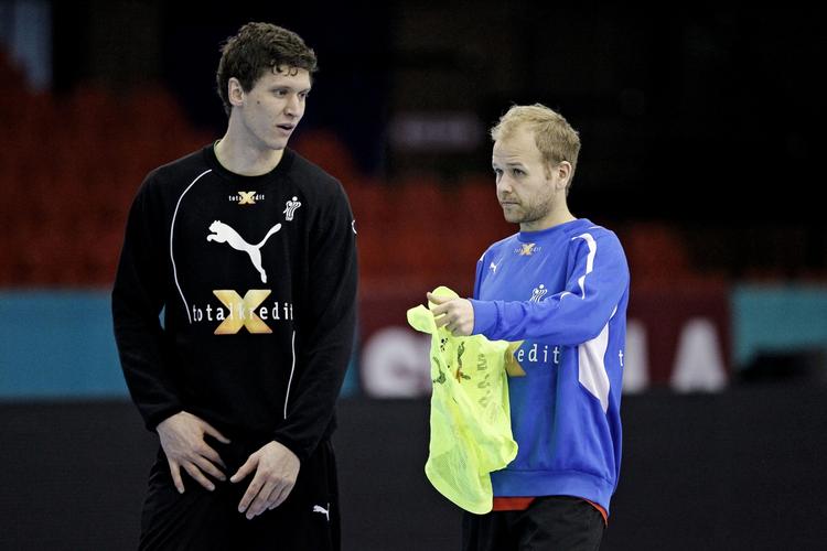 karakterer. Niklas Landin  og Anders Eggert stryger helt til tops på Politikens karakterskala i vurderingen af indsatsen i semifinalen mod Kroatien. 