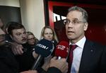 intenst. SAS' koncernchef, Rickard Gustafson, fotograferet under de intense forhandlinger i november, hvor han fik samtlige faggrupper til blandt andet at accepterer en lønnedgang. 