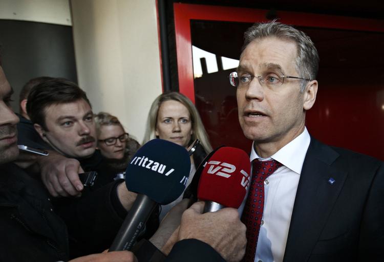 intenst. SAS' koncernchef, Rickard Gustafson, fotograferet under de intense forhandlinger i november, hvor han fik samtlige faggrupper til blandt andet at accepterer en lønnedgang. 
