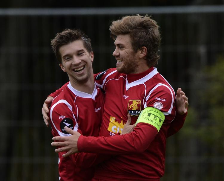 Væk. Kildentoft (t.h.) og Andreas Laudrup er to af de spillere, der har forladt FCN denne vinter. 