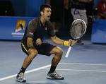 Mesterlig. Djokovic var nede med et sæt, men fik vendt kampen. 