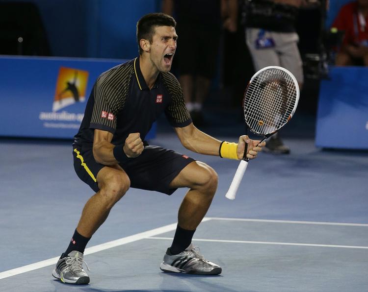 Mesterlig. Djokovic var nede med et sæt, men fik vendt kampen. 