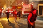 DISKOTEKSBRAND. Brandbiler ved Kiss-natklubben i Santa Maria, hvor op mod 200 unge har mistet livet. 