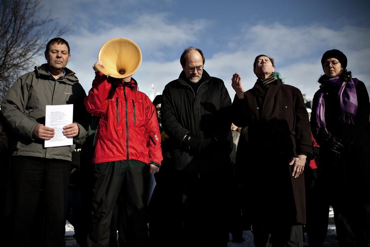 Nej. Afstemningerne om Icesave-gælden udløste demonstrationer i Islands hovedstad, Reykjavik. 