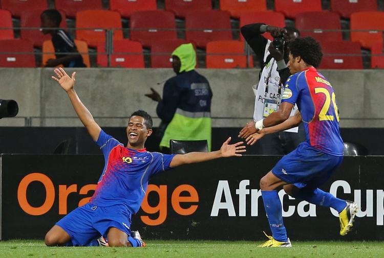 MATCHVINDER. En scoring i overtiden af Heldon Ramos (tv.) sender Kap Verde i kvartfinalen. 