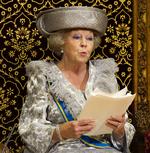 Regerende. På dette billede fra 20. september 2011 ses Dronning Beatrix, mens hun formelt åbner det nye parlamentariske år med en tale i Hague. 